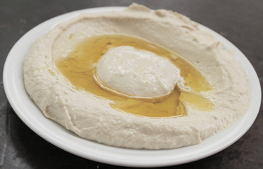 Delicious chick-pea hummus