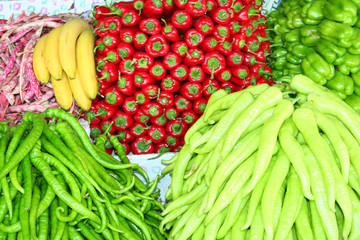 vegetables at market