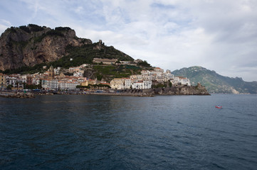 Fototapeta na wymiar Bay of Amalfi
