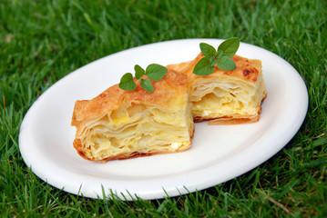 Appetizing homemade pastry