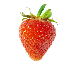 strawberry isolated on white