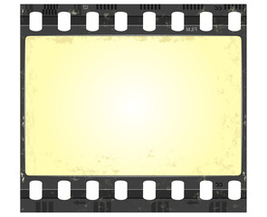 film frame in grunge style