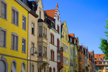 Obraz premium Altbauten in Konstanz, Bodensee