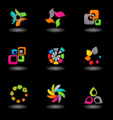 Abstract icon set - 11