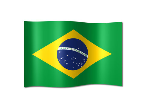 Brasilien Fahne