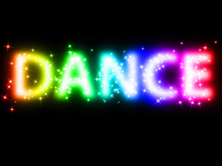 farbiger Hintergrund - Dance
