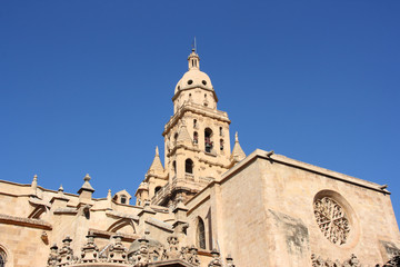 Fototapeta na wymiar Murcia cathedral