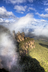 Fototapeta premium Three Sisters in Blue Mountains Australia