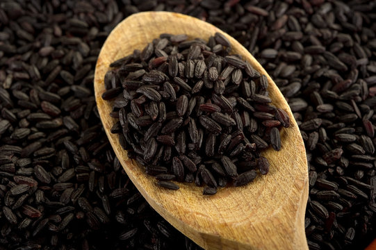 black chinese rice - riso nero cinese
