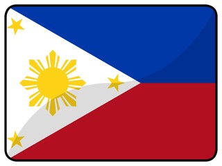 Fototapeta premium drapeau philippines flag