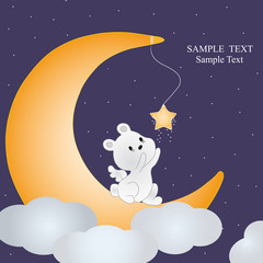 Tarjeta felicitaci&oacute;n bebe