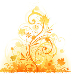 Vector autumn design