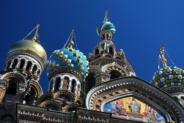 Les hauteurs du SAng Versé à St Petersbourg
