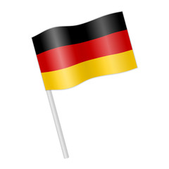 deutschlandfahne wehend I