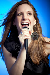 singing
