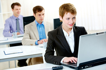 Fototapeta premium Working