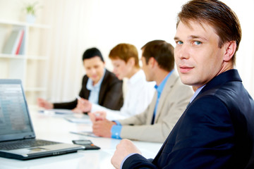 Obraz premium Business man