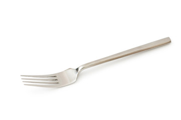 Table utensils isolated on the white