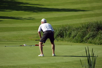 Golf - Puttenlinie lesen