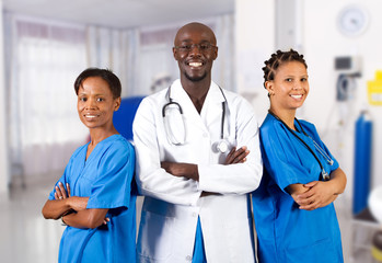 group of african american doctors