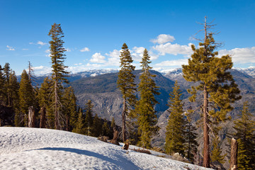 Mountains in Yosemite