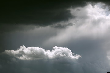 Wolke, Wolken, düster, Unwetter, Sturm