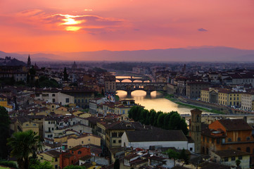Fototapeta na wymiar Florencja Bruecke - Florencja most 05