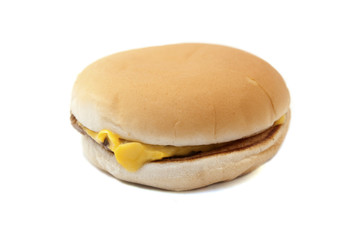 cheesburger isolated