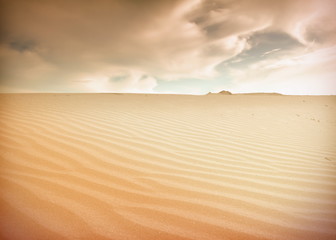 Sand Dunes Landscape