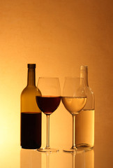 Red Wine And White Wine