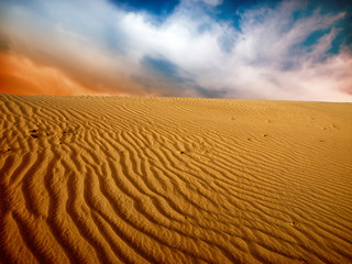 Sand Dunes Landscape