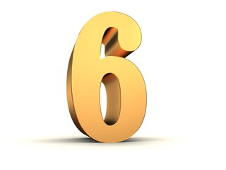 goldene Nummer - 6