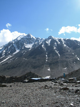 Trekking in Spiti valley Himalayan mountains, Northern India