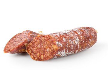 salame piccante tagliato