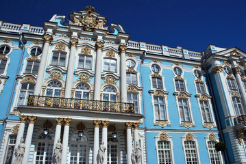 Obraz premium Face au Palais de Tsarkoie Selo