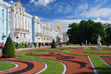 Les jardins du palais de Catherine