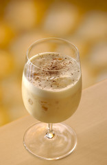 Eggnog coktail
