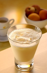 Eggnog coktail
