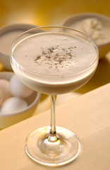 Flip in champagne cup