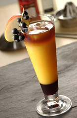 Aplle Sunrise cocktail