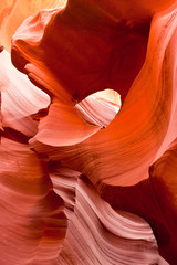 The famous Antelope Canyon in Arizona, USA