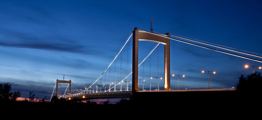 Gothenburg suspension bridge