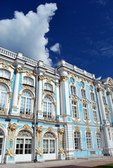 Façade du palais de Tsarskoe Selo