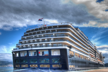 Crucero en el puerto de Vigo