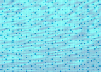 Blue Tiles Background