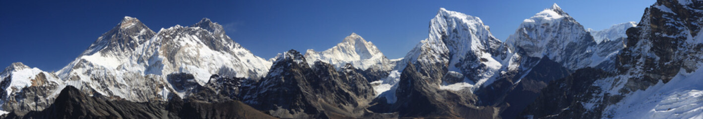 Mount Everest-panorama