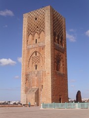 Fototapeta premium Tour Hassan II à Rabat