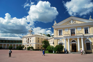 Au palais Pavlovsk de Saint Petersbourg