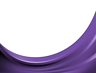 Cercles muraux Vague abstraite purple wave