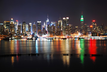 Obraz premium NEW YORK CITY WITH REFLECTIONS